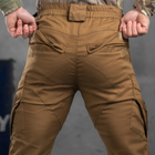 Чоловічі Штани Kayman Softshell з високим поясом / Брюки з місткими кишенями койот розмір 2XL - зображення 8