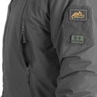 Мужская зимняя куртка "Helikon-Tex Level 7" Rip-stop с утеплителем Climashield Apex серая размер L - изображение 4