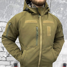 Мужская куртка FALKON на синтепоне с подкладкой Omni-Heat олива размер M - изображение 7