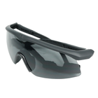Защитные Очки Revision Ballistic Eyewear с 2-мя сменными линзами и чехлом черные размер универсальный - изображение 3