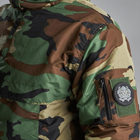 Зимова Чоловіча Куртка Mil-Tec з капюшоном / Утеплений Анорак мультикам "британка" розмір L - зображення 6