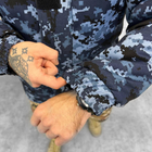 Мужской бушлат на флисе "Urban Camouflage" / Зимняя куртка с силиконовым утеплителем пиксель размер L - изображение 6