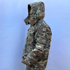 Мужская зимняя Куртка со съемной подкладкой и воротником мультикам / Бушлат на синтепоне размер 2XL - изображение 3