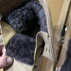Зимние кожаные Берцы с меховой подкладкой койот размер 38 - изображение 3