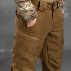 Мужские Брюки "Leon" Softshell с карманами на молниях койот размер XS - изображение 5