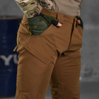 Мужские брюки Patriot stretch cotton с высоким поясом койот размер XL - изображение 5
