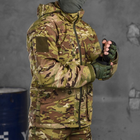 Мужская демисезонная куртка "Megalodon" Rip-Stop / Влагозащищенная верхняя одежда мультикам размер 2XL - изображение 4