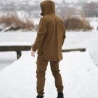 Мужской Комплект Куртка Softshell + Брюки на флисе / Костюм Intruder койот размер 2XL - изображение 3