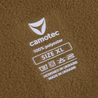 Мужская флисовая кофта Himatec 100 / Флисовый Убакс "CamoTec Hawk" койот размер 2XL - изображение 6