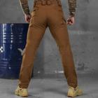 Мужские брюки Patriot stretch cotton с высоким поясом койот размер 2XL - изображение 4