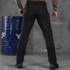 Чоловічі штани Patriot stretch cotton з високим поясом чорні розмір XL - зображення 4