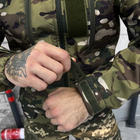 Демисезонная мужская Куртка Softshell на флисе с Капюшоном и Липучками под шевроны мультикам размер XL - изображение 5