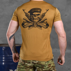 Потовідвідна чоловіча футболка Odin coolmax з принтом "Вірний назавжди" койот розмір L - зображення 4