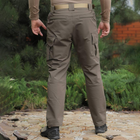 Чоловічі вологозахищені штани з кишенями олива розмір M - зображення 3