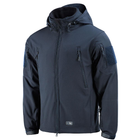 Куртка M-Tac Soft Shell з підстібкою Dark Navy Blue L - изображение 3