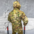 Чоловіча зимова куртка з підкладкою OMNI-HEAT / Бушлат "MTK" таслан мультикам розмір S - зображення 4