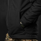 Чоловіча зимова куртка "Patron" Omni-Heat з утеплювачем холлофайбер чорна розмір M - зображення 6