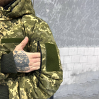 Чоловіча зимова куртка "Logos-Tac" з хутром шиншили / Теплий верхній одяг Rip-Stop піксель розмір 3XL - зображення 7
