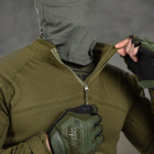 Мужской Убакс с карманами и усиленными локтями олива размер L - изображение 6
