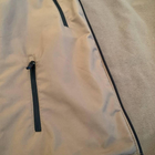 Мужской Демисезонный костюм на флисе / Комплект Куртка + Брюки Softshell койот размер 2XL - изображение 5