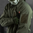 Мужская форма "Mystical" Softshell с флисовой подкладкой / Комплект Куртка + Брюки олива размер S - изображение 6