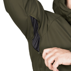 Мужской костюм Куртка + Брюки SoftShell на флисе / Демисезонный Комплект Stalker 2.0 олива размер XL - изображение 6
