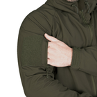 Мужской костюм Куртка + Брюки SoftShell на флисе / Демисезонный Комплект Stalker 2.0 олива размер S - изображение 5