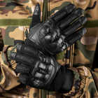 Сенсорные Перчатки с защитными накладками "Ultra Protect" черные размер M - изображение 1