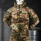 Мужская флисовая Куртка "Battle" с вставками Softshell мультикам размер L - изображение 1