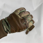 Зимние Перчатки кожаные с сенсорными вставками мультикам размер L - изображение 4