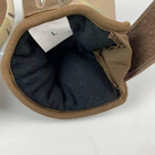 Зимние Перчатки кожаные с сенсорными вставками мультикам размер L - изображение 5