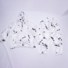 Зимовий маскувальний костюм "Клякса" / Маскхалат білий камуфляж / Комплект куртка + штани розмір 56-58 - зображення 3