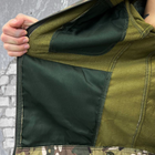 Демисезонная мужская Куртка Softshell на флисе с Капюшоном и Липучками под шевроны мультикам размер L - изображение 6