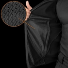 Водоотталкивающая Мужская Флисовая кофта Paladin / Плотная Флиска Черная размер L(50) - изображение 6