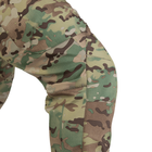 Мужские Штаны на микрофлисе с высоким поясом / Плотные Брюки CamoTec SoftShell мультикам размер M - изображение 3