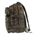 Великий рюкзак Mil-Tec Assault Pack 20 L Digital Woodland 14002071 - зображення 3