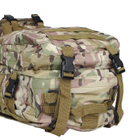 Рюкзак тактический +3 подсумка AOKALI Outdoor B08 75L Camouflage CP с объемными карманами на молнии - изображение 4