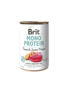 Вологий корм для собак Brit Mono Protein Dog З тунцем і бататом