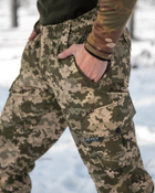 Тактический зимний теплый военный комплект RH-19 ( Куртка + Штаны ), Камуфляж: Пиксель ВСУ, Размер: XXXXL - изображение 8