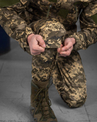 Тактичний військовий костюм гірка Статутний ( Кітель + Штани ), Камуфляж: Піксель ЗСУ, Розмір: XXXXL - зображення 6