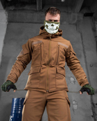 Тактический военный комплект Habber ( Куртка + Штаны ), Камуфляж: Койот, Размер: XXXL - изображение 4