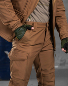 Тактический военный комплект Habber ( Куртка + Штаны ), Камуфляж: Койот, Размер: XXXL - изображение 7
