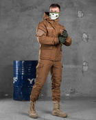 Тактический военный комплект Habber ( Куртка + Штаны ), Камуфляж: Койот, Размер: XXXXXL - изображение 3