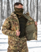 Тактический зимний военный костюм Squad ( Куртка + Штаны ), Камуфляж: Мультикам, Размер: M - изображение 7