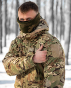 Тактический зимний военный костюм Squad ( Куртка + Штаны ), Камуфляж: Мультикам, Размер: M - изображение 8