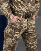 Тактичний військовий костюм Статутний ( Кітель + Штани ), Камуфляж: Піксель ЗСУ, Розмір: XXXXL - зображення 5