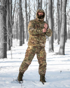 Тактический зимний военный костюм Squad ( Куртка + Штаны ), Камуфляж: Мультикам, Размер: XXXL - изображение 3