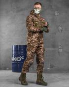 Тактический теплый военный комплект Baron ( Куртка + Штаны ), Камуфляж: Пиксель, Размер: S - изображение 3