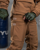 Тактический военный комплект Habber ( Куртка + Штаны ), Камуфляж: Койот, Размер: L - изображение 6