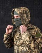 Тактический военный комплект горка Shark ( Куртка + Штаны ), Камуфляж: Пиксель ВСУ, Размер: XXL - изображение 4
